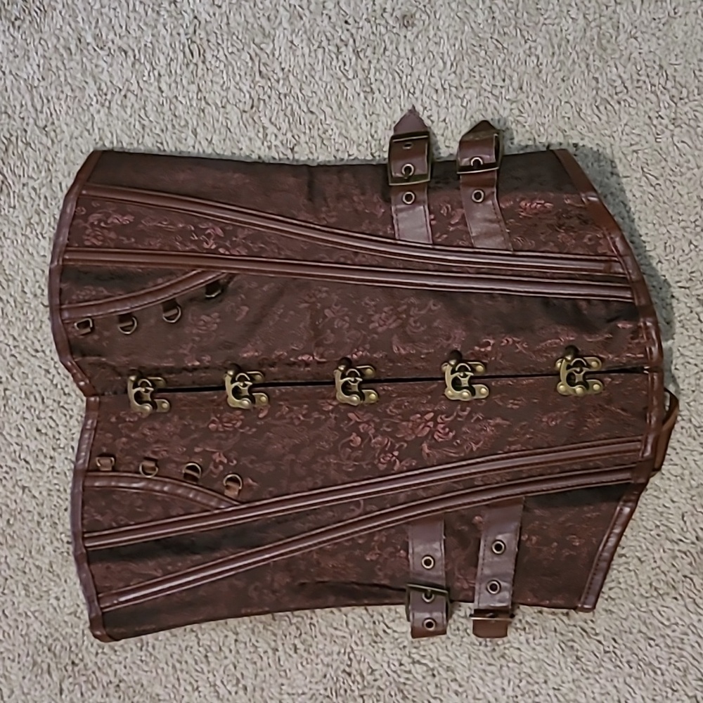 Steampunk inspired corset